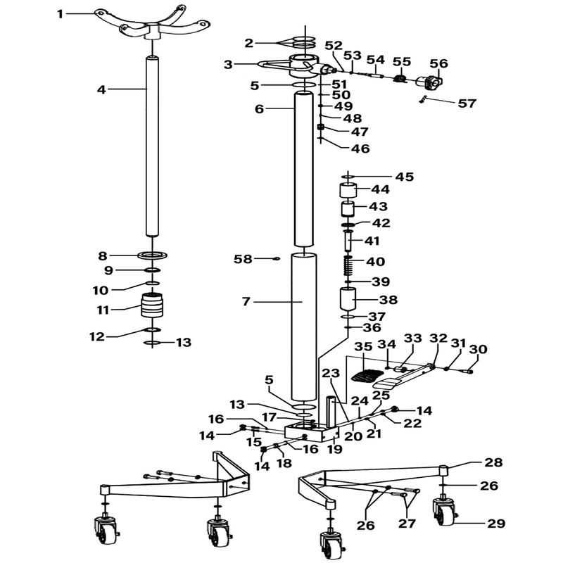 Sealey Piston Rod Guide Sleeve