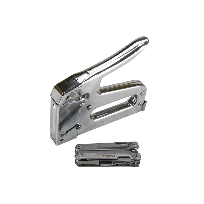 Arrow AT50 Staple Gun with FREE Multi Tool - AT50-MULTI