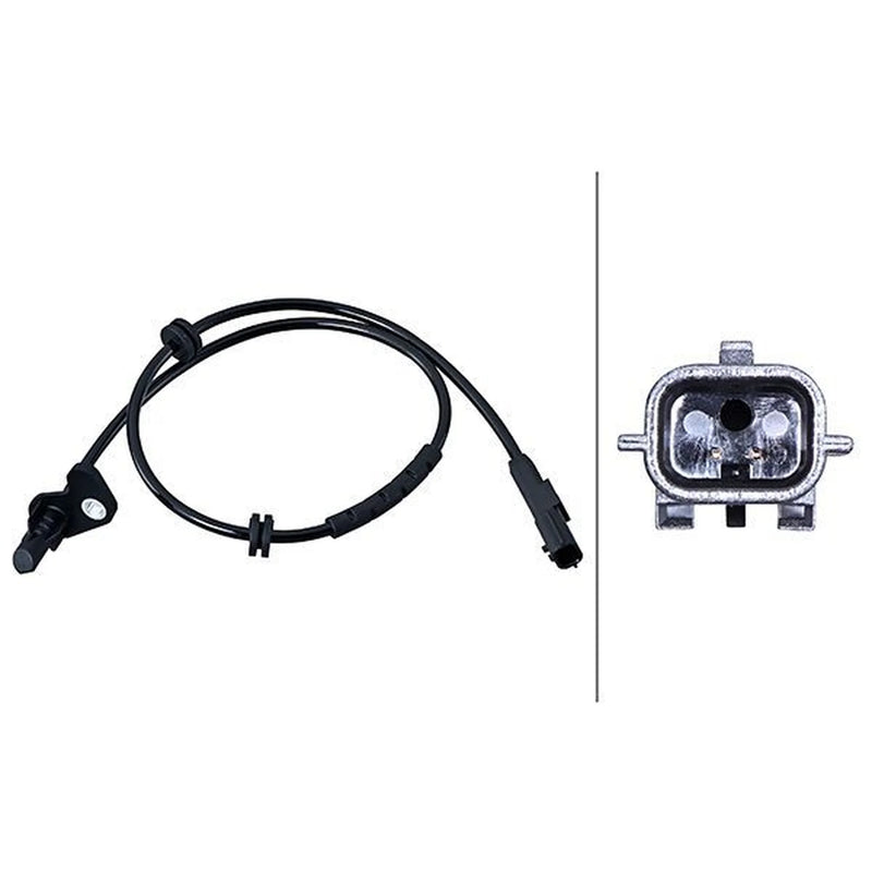 Hella ABS Wheel Speed Sensor Rear Right 6PU 358 216-251
