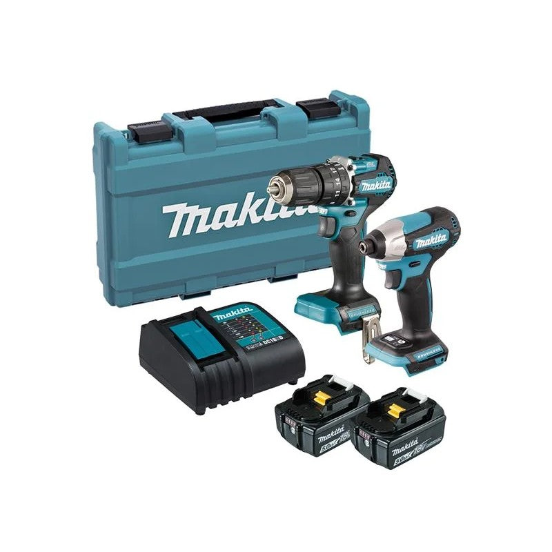 Makita DLX2414ST Combi Kit 18V 2 x 5.0Ah Li-ion - DLX2414ST