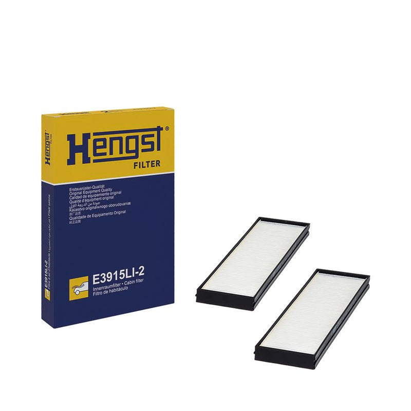 Hengst Cabin Air Filter (Pollen Filter) E3915LI-2
