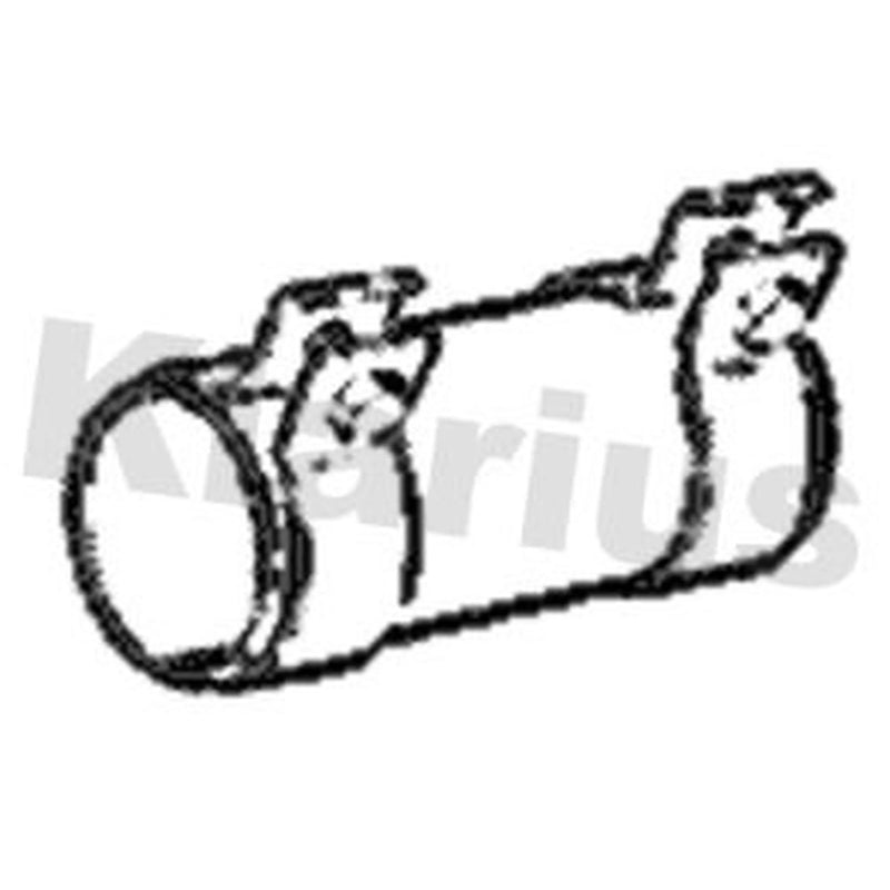 Klarius Connect Pipe D50.5-54.5Mm L125MM 430472