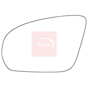 Apec Exterior Wing Mirror Glass Left AMS2775A