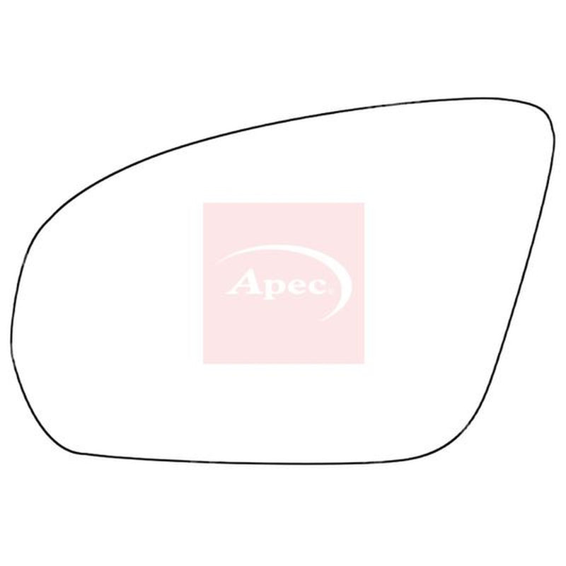 Apec Exterior Wing Mirror Glass Left AMS2775A