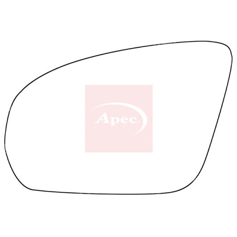 Apec Exterior Wing Mirror Glass Left AMS2775A