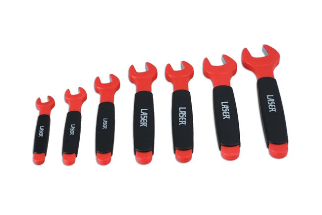 Laser Tools Insulated Open Ended Spanner Set 7pc - PL