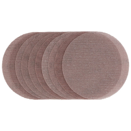 Draper Expert Mesh Sanding Discs 125mm 120 Grit Pack of 10