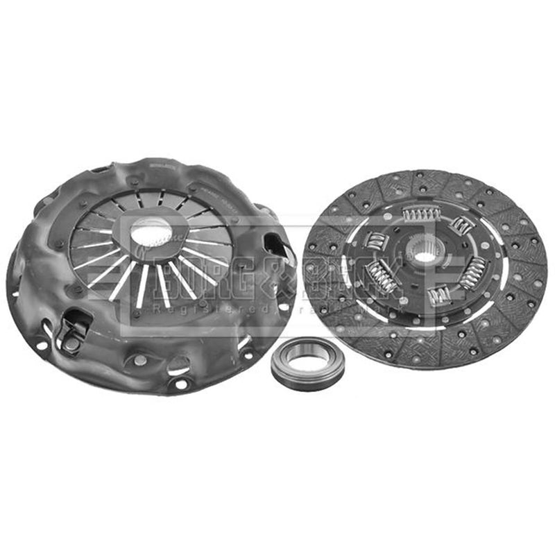 Borg & Beck Clutch Kit Set 3pc 241mm HK9768