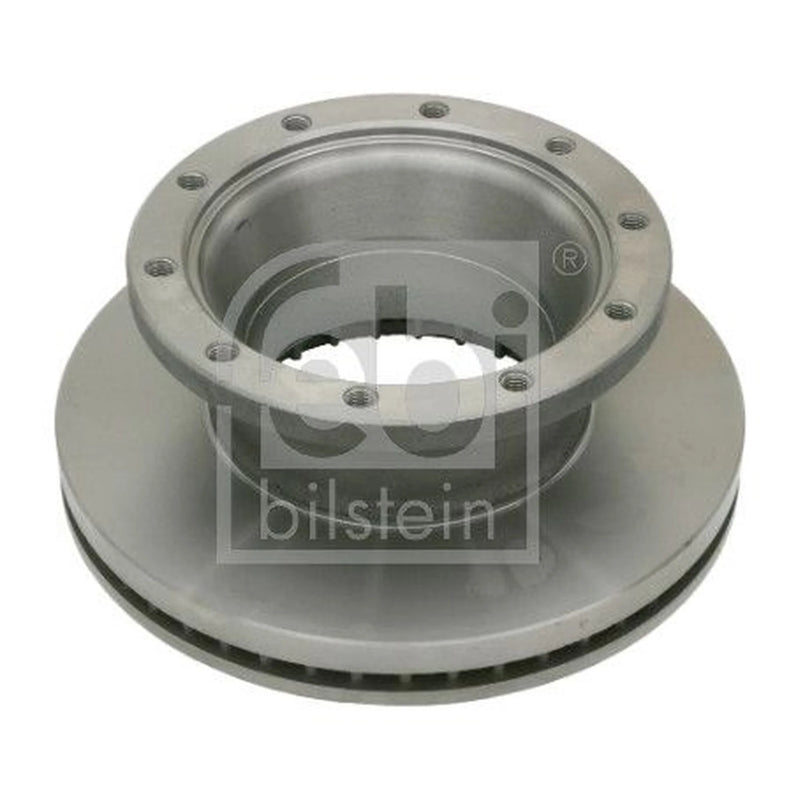 Febi 2 x Internally Vented Front Brake Discs 24227