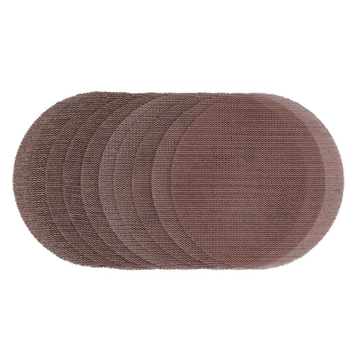 Draper Expert Mesh Sanding Discs 125mm Assorted Grit Pack of 10