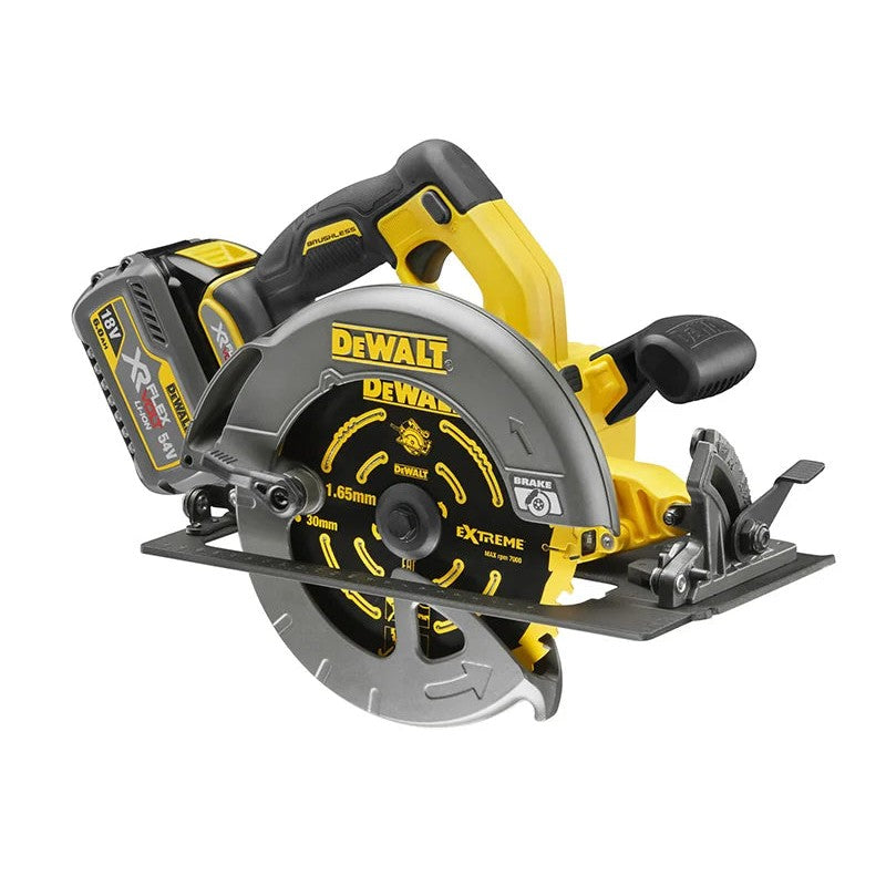 DEWALT Power Tools DCS575T2 FlexVolt XR Circular Saw 190mm 54V 2 x 2.0Ah Li-ion