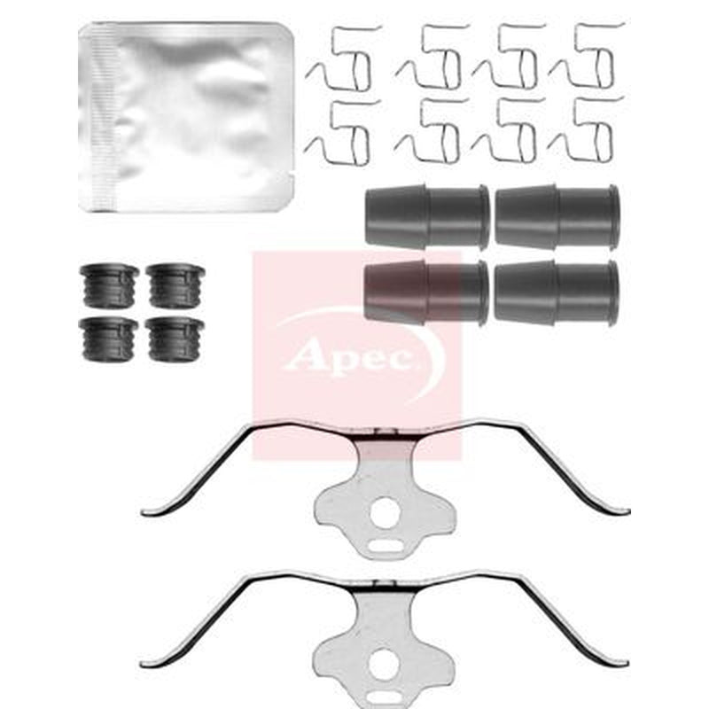Apec Brake Pad Accessory Fitting Kit Front KIT1616