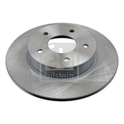 Febi 2 x Solid Rear Brake Discs 108459