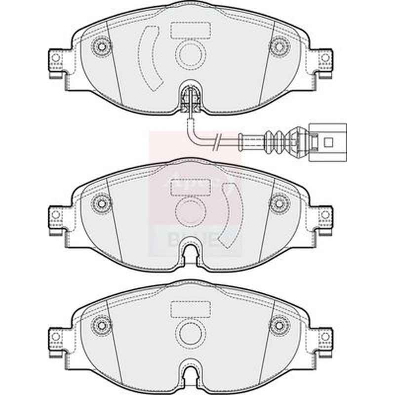 Apec Front Brake Pad Set PD3365