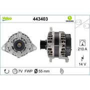 Valeo Car Alternator 12V 443403