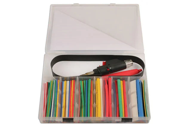 Laser Tools Torch with Heat Shrink Tubing Set 162pc - PL
