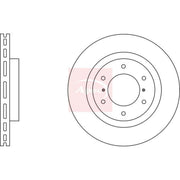 Apec 2 x Vented Front Brake Discs DSK2668
