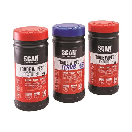 Scan Trade and Scrub Wipe Triple Pack - SCXMS/3