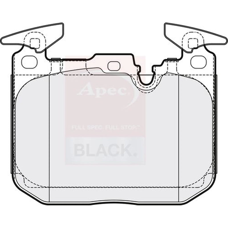 Apec Front Brake Pad Set PAD2170B