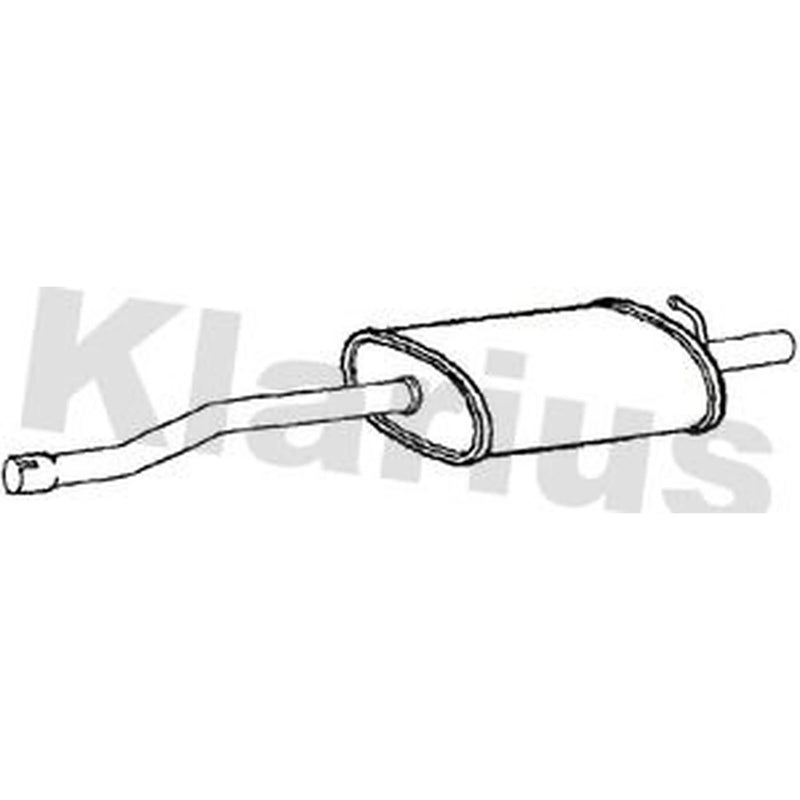 Klarius Box With Centre Pipe Centre FE1472B