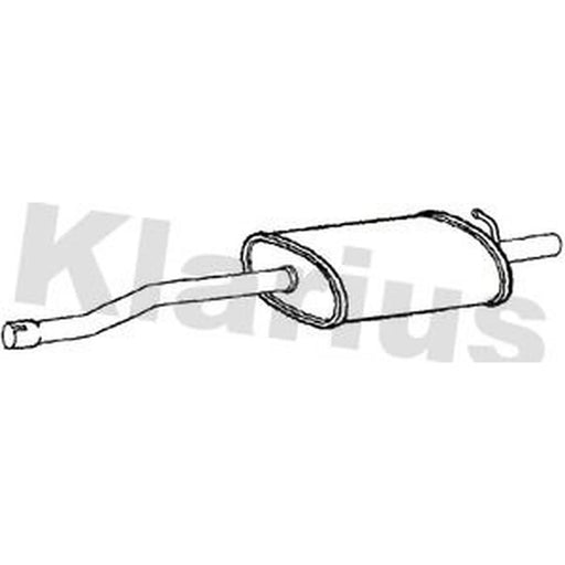 Klarius Box With Centre Pipe Centre FE1472B