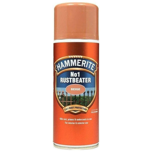 2x Hammerite NO.1 Rust Beater Aerosol Anti Corrosion Protection Spray 400ml Hammerite  - Town Parts