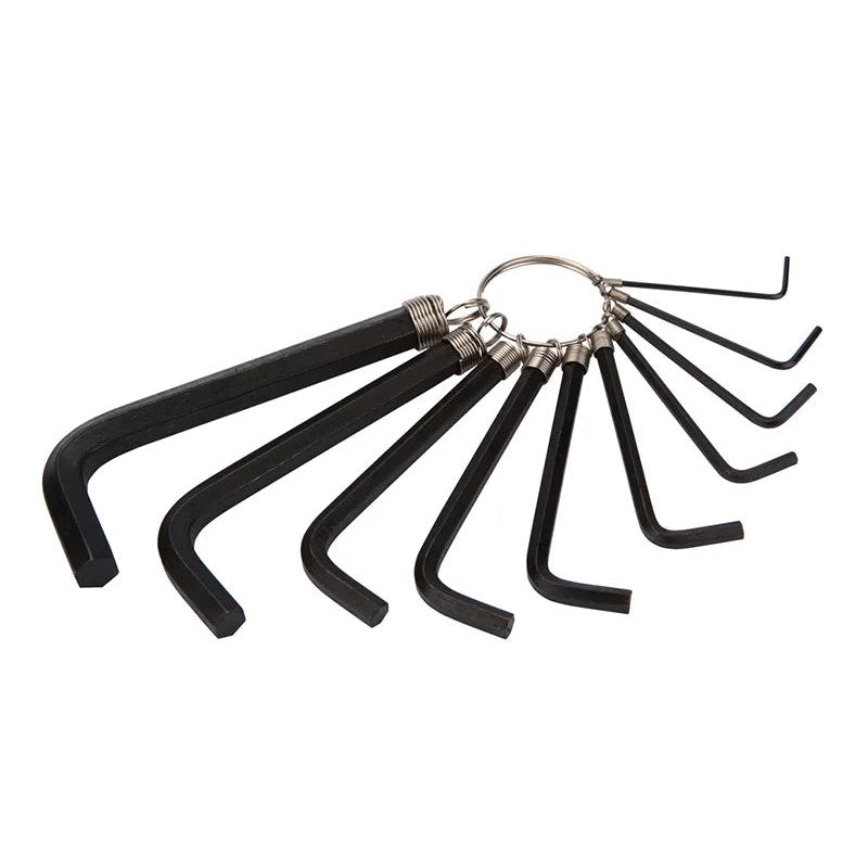BlueSpot Tools Hexagon Key Set, 10 Piece - 15311
