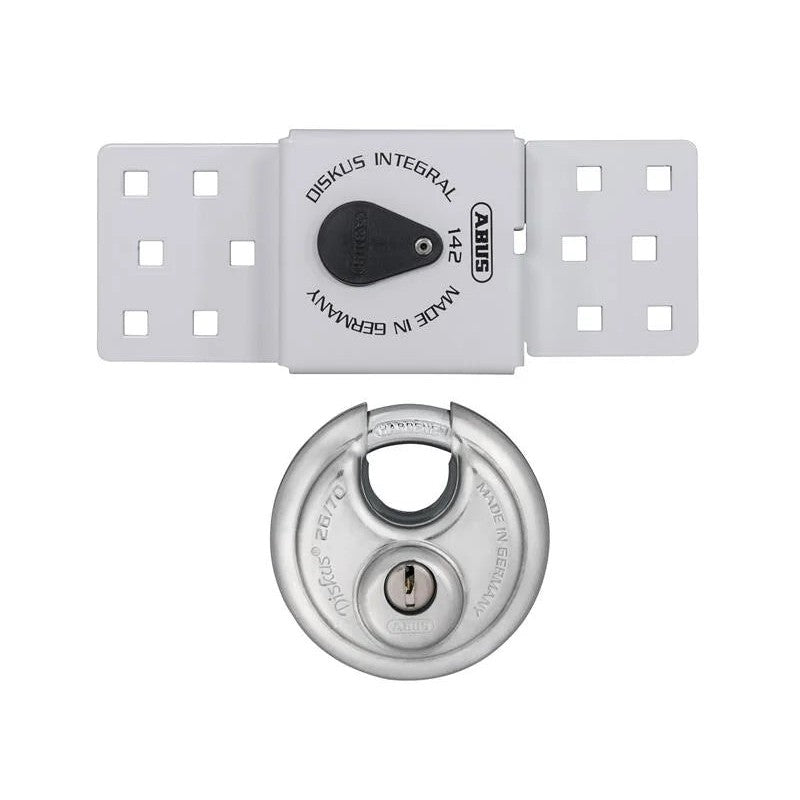 ABUS Mechanical 142 Series Sliding Door Van Lock & 26/70mm Diskus® Padlock