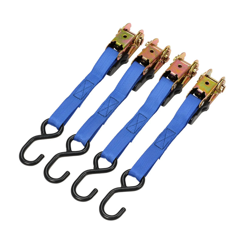 Draper Ratcheting Tie Down Straps 5m x 25mm 250kg (4 Piece)
