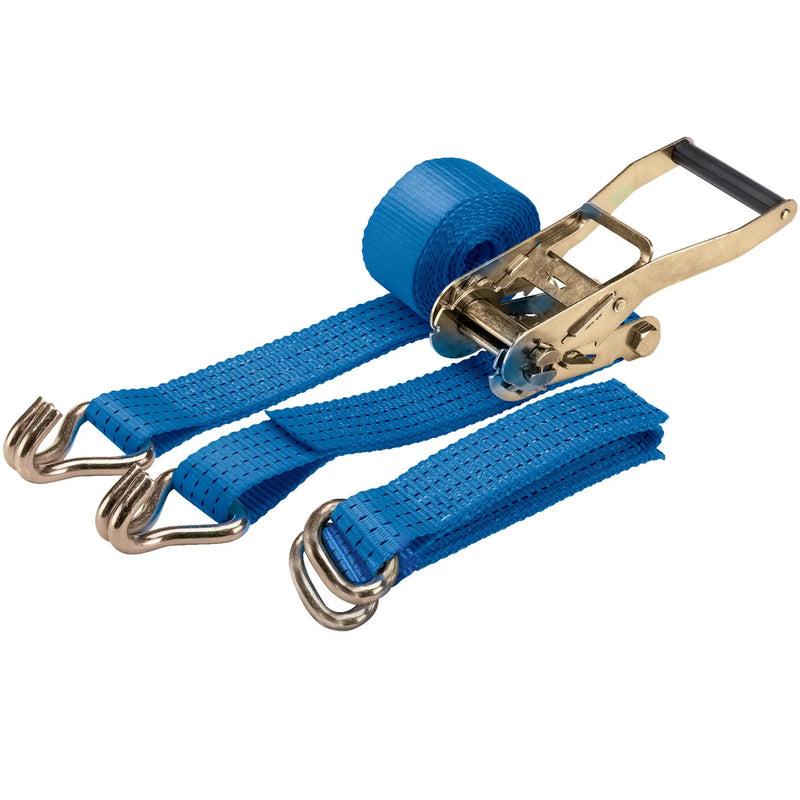 Draper Ratcheting Vehicle Tie Down Straps 3m x 50mm 2500kg
