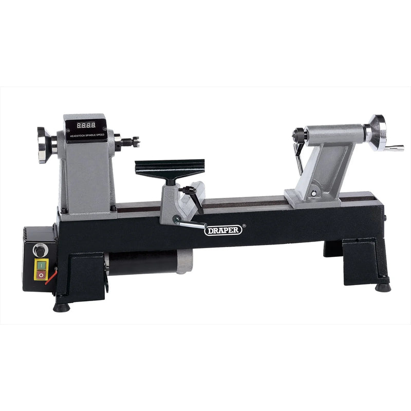 Draper Compact Digital Variable Speed Wood Lathe 550W