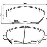Mintex Front Brake Pad Set MDB4033
