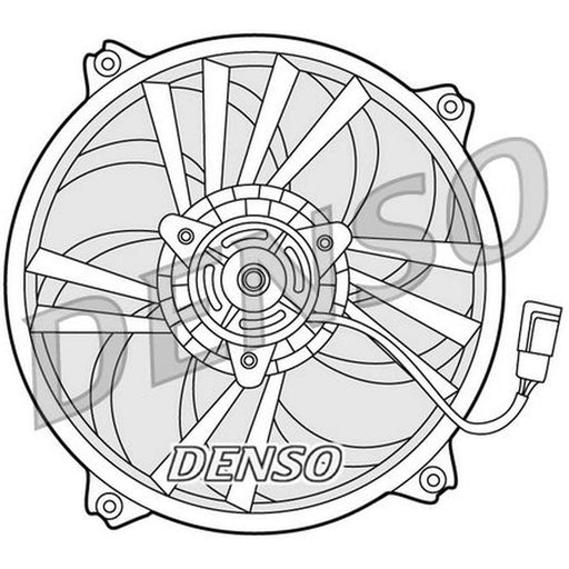 Denso Engine Cooling Fan DER21015