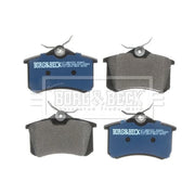 Borg & Beck 4 x Rear Brake Pad Set BBP2997