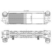 NRF Intercooler (Charge Air Cooler) 309065