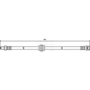 Apec Brake Hydraulic Hose Line Rear HOS3417