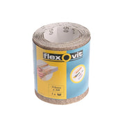 Flexovit General Purpose Sanding Roll 115mm x 5m Coarse 80G - 63642526411
