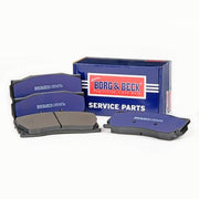 Borg & Beck 4 x Front Brake Pad Set BBP2296