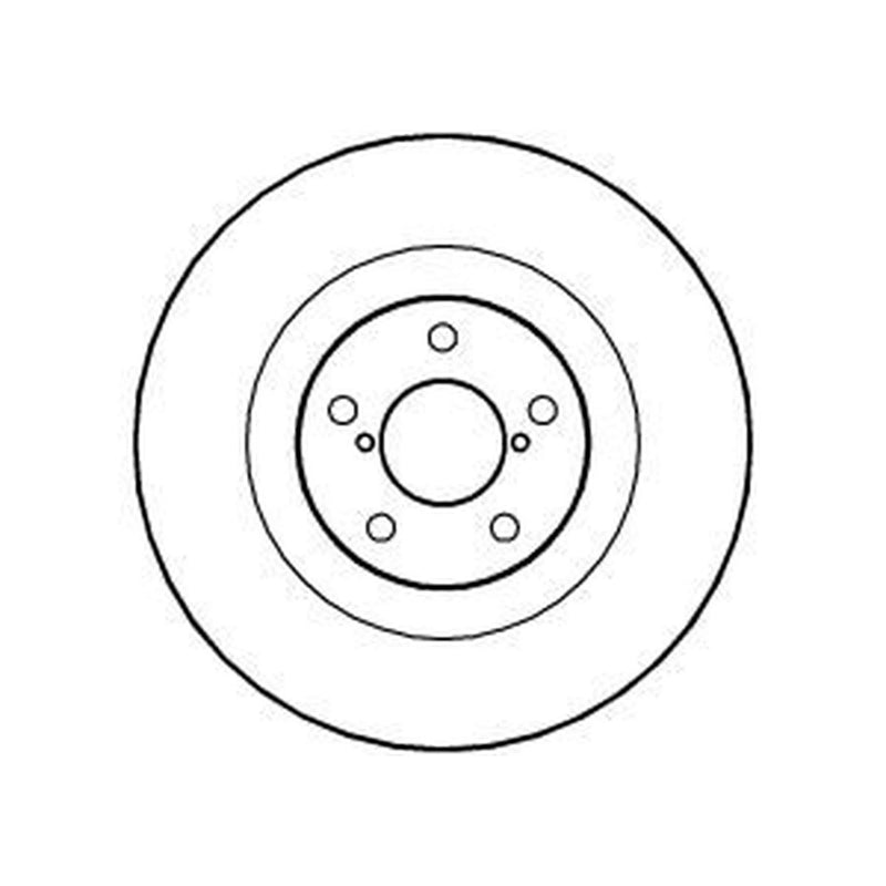 Abtex 2 x Vented Front Brake Discs BD882V