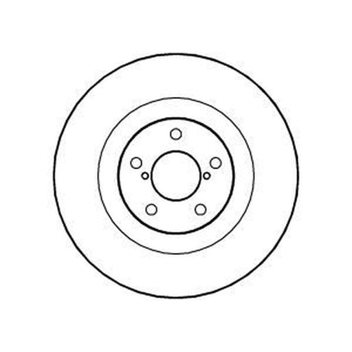 Abtex 2 x Vented Front Brake Discs BD882V