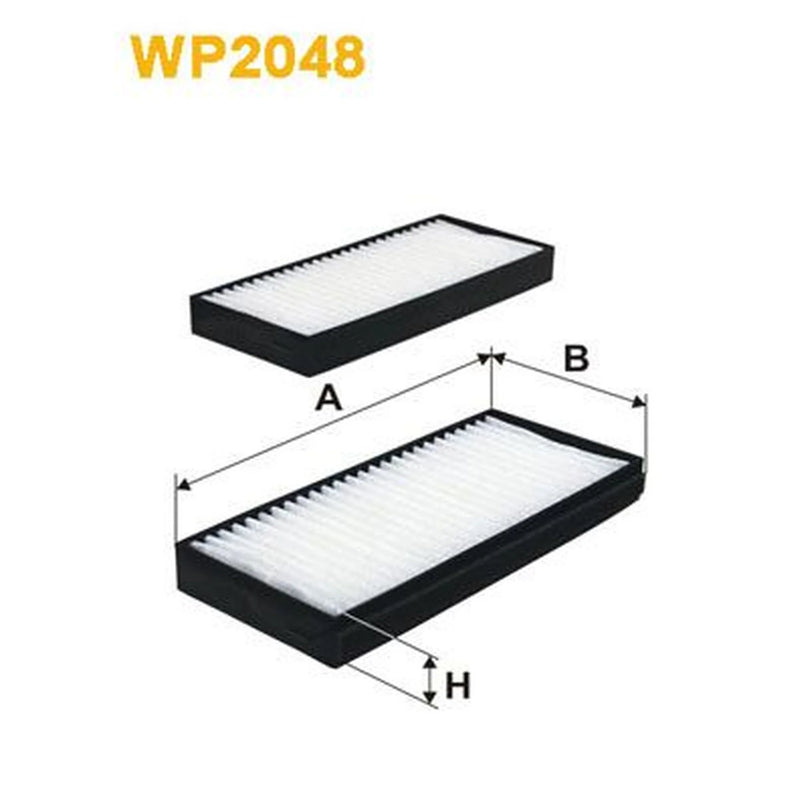 WIX Cabin Air Filter (Pollen Filter) WP2048