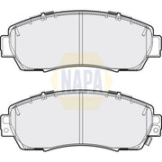NAPA Front Brake Pad Set NBP1633