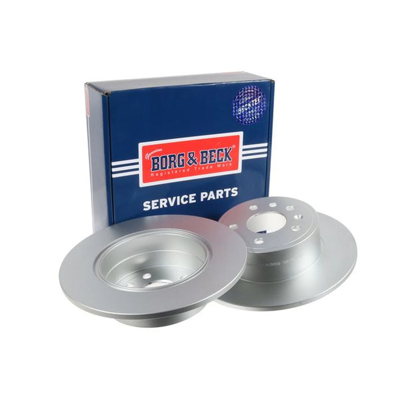 Borg & Beck 2 x Rear Brake Discs BBD5084