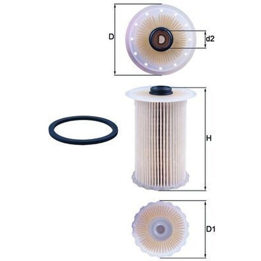 Mahle Fuel Filter Element KX 229D
