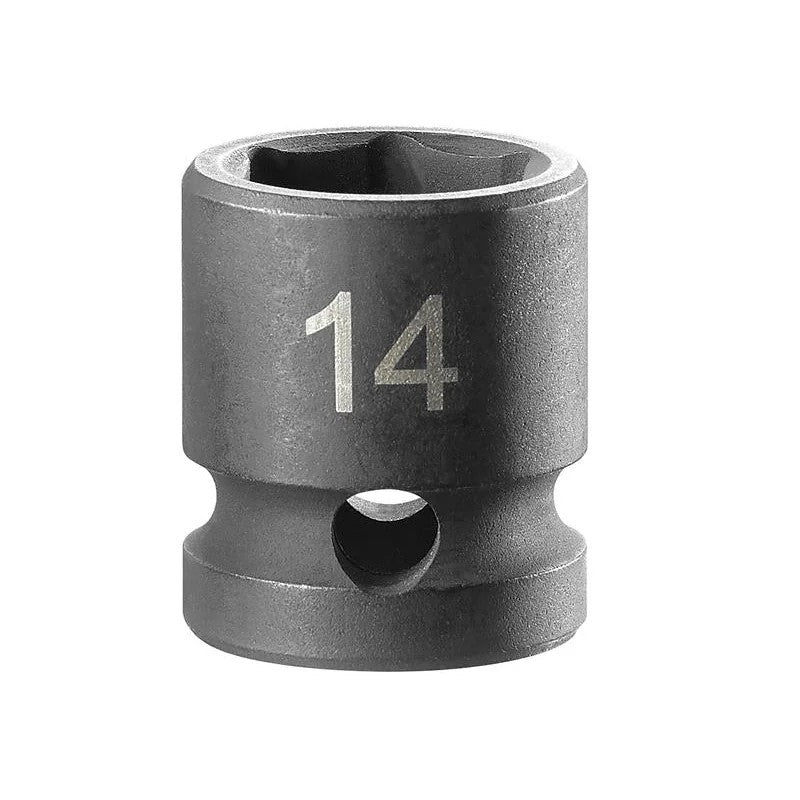 Facom 6-Point Stubby Impact Socket 1/2in Drive 10-27mm