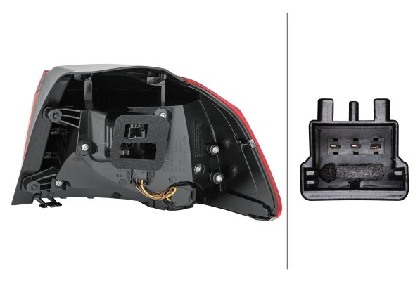 Hella 2SD 010 408-071 Tail Light Assembly