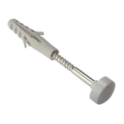 ForgeFix W.C. Fixing Kit White Cap M6 x 80mm (1 Pair) - WCFK680