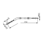 Bosch Handbrake Cable Centre 1 987 477 036