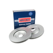 Borg & Beck 2 x Vented Front Brake Discs BBD4731