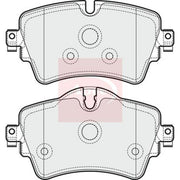 Apec Front Brake Pad Set PAD2030
